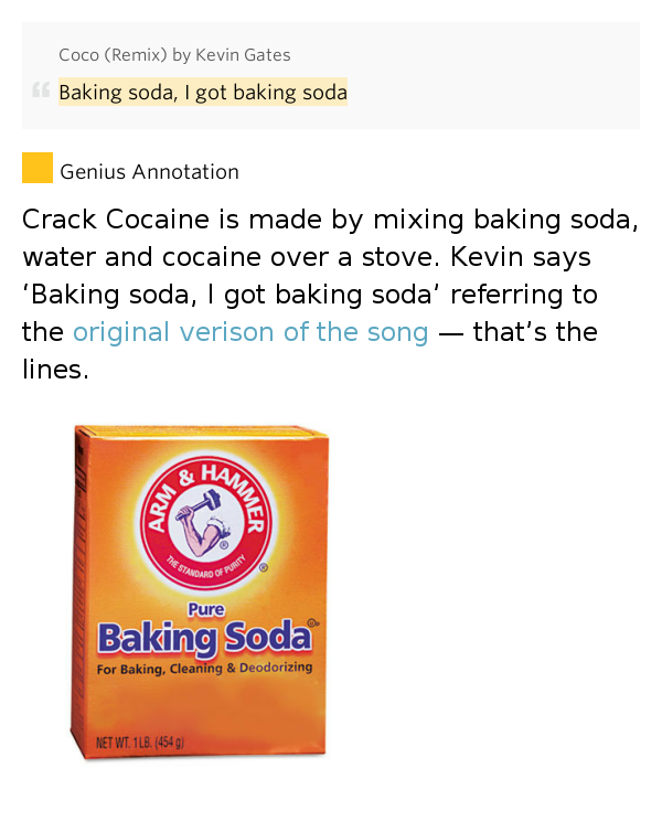 cook cocaine with baking soda